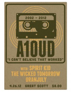 Aloud / Great Scott 4-26