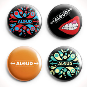 Aloud Button Set